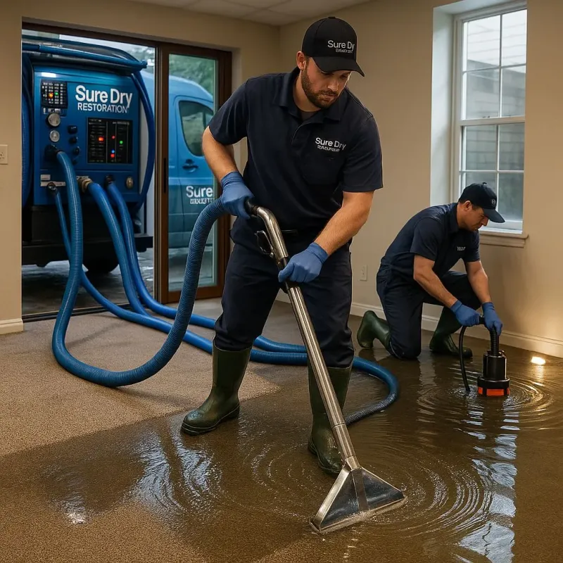 Water Extraction and Removal process in Myerstown, PA